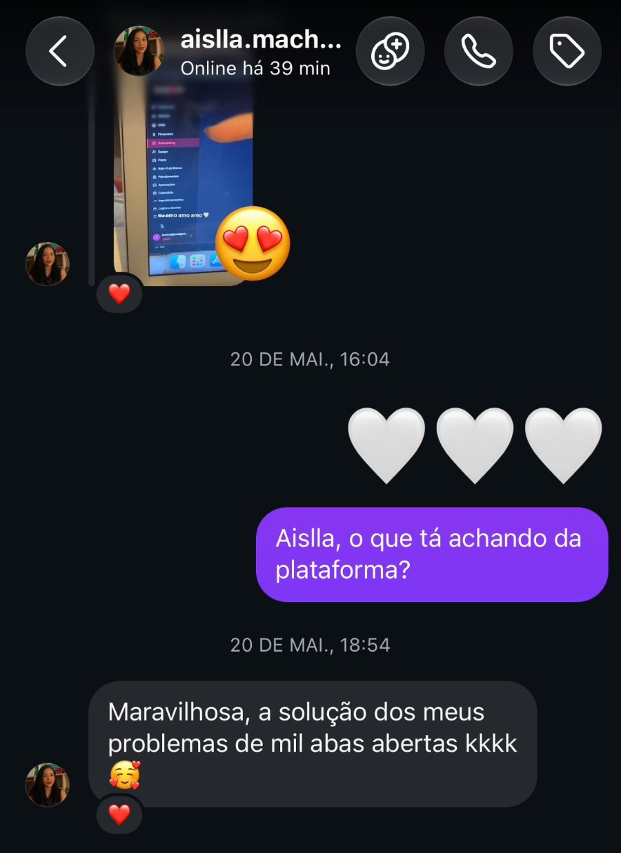 Depoimento de Aislla